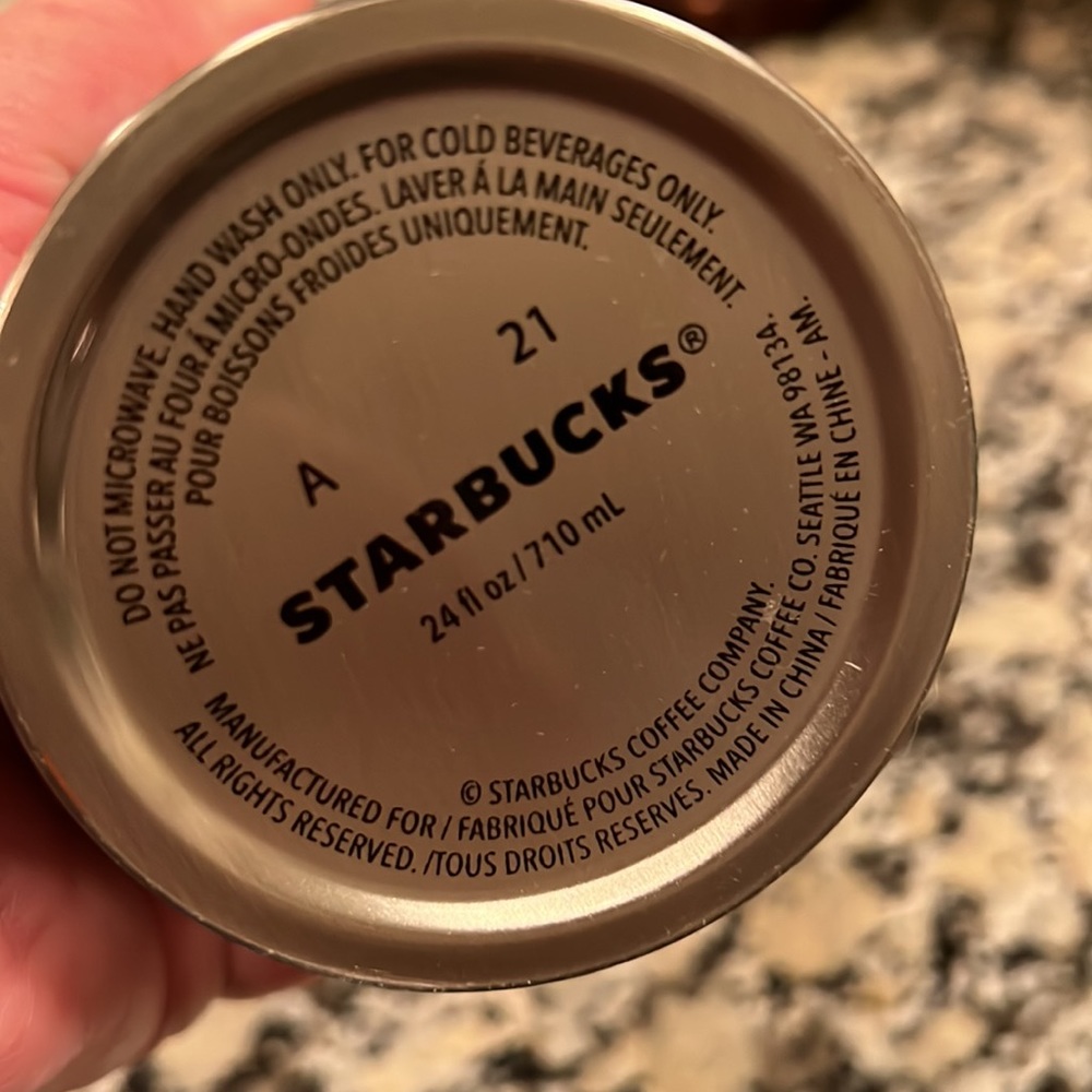 NWOT Starbucks 24 oz Straw Cup - Picture 2 of 3